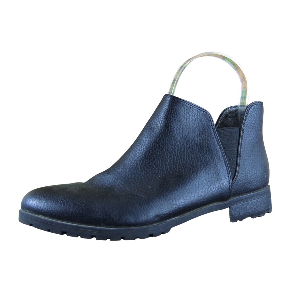 Dr. Scholl's‎ Women's 6M Real Cute Black Synthetic Ankle Boots Slip-On Comfort